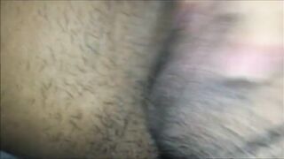 Playing with my wet clitoris