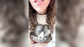 Lesbian Facetime for Girlfriend POV mutual masturbation talking sapphic gfe hitachi sex tool