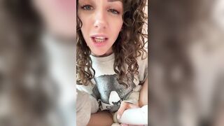 Lesbian Facetime for Girlfriend POV mutual masturbation talking sapphic gfe hitachi sex tool