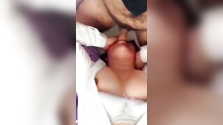 They're banging your girlfriend hard, the blonde one! They're leaving her with her legs up! Oh well, you're stuck with the milk, stud, that gal turned out to be a slut (Homemade Video)