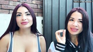 FOURSOME with my girlfriend and her hot STEPSISTER - Silvana Lee with Alejandra Palacios & Brian Evansx