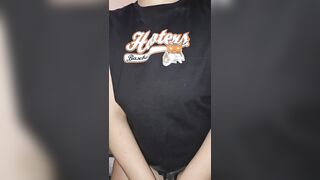 Before Daybed Butt Shorts Tease