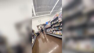 Shop & Fuck (Teen Doesn’t Wear Panties Around Grocery Store)