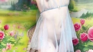 Ideal Body Wear Blue Costume Gorgeous