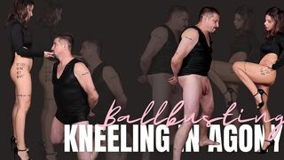 Kneeling in Torment - Ballbusting