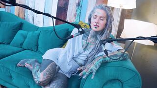 Anuskatzz tattoo model ASMR Y - YOU podcast talking