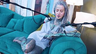 Anuskatzz tattoo model ASMR Y - YOU podcast talking