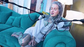 Anuskatzz tattoo model ASMR Y - YOU podcast talking