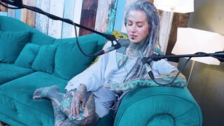 Anuskatzz tattoo model ASMR Y - YOU podcast talking