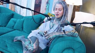 Anuskatzz tattoo model ASMR Y - YOU podcast talking