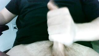 My small rod cum after a valuable jerk-off