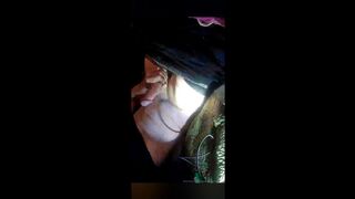 Precum trickling