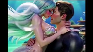 Beneath Water Sex with Girlfriend looking Pretty