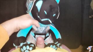 Blue protogen plush Fun#5