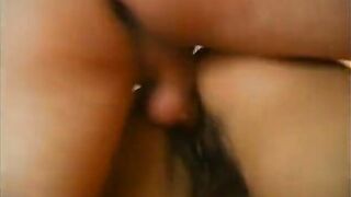 Bitch with trimmed muff blows and gets banged in all positions