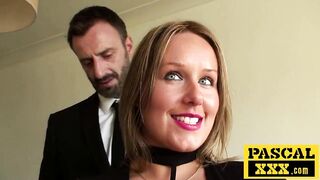 Scottish Bitch Ashley Fucked, Dominated, and Fed Cum