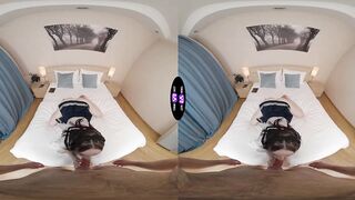 Sweet brunette fellatio joy session for teenmegaworld