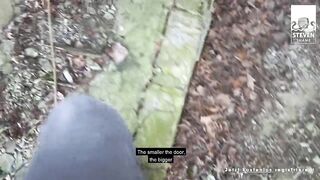 Outdoor bang - Blonde teen Arteya screwed in lost place until this dude cums in her mouth!