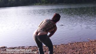 4K - Belt Bodysuit at the Beach