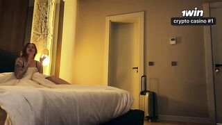 Step Mommy Shares Daybed with Step Son in Hotel Naughty Night Unfolds!