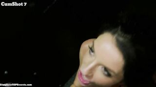 We had Silvia Saige over at our gloryhole hole studio this week and she did an AMAZING 10 cumshots, drained and swallowed one after the other!