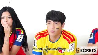 WE BET A SOCCER MATCH AGAINST SOME SPANISH FEMALE FANS AND ENDED UP FUCKING THEIR BOOTIES