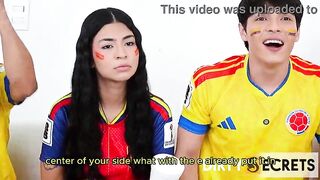 WE BET A SOCCER MATCH AGAINST SOME SPANISH FEMALE FANS AND ENDED UP FUCKING THEIR BOOTIES