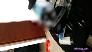 Black maid has a bouncy ass