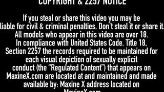 Oriental Maxine X Shows Step Daughter Camille Black Anal!