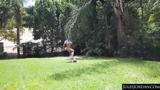 JulesJordan.com - Worlds Cup Hawt Body Soccer Star Vivienne Vo Scores Big