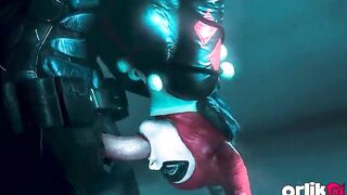 Harley Quinn & Batman Porn 3D Animation