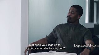 Annoyed Black Stepdad Wont Have A Lesbian Stepdaughter (So This chab Converts Her)