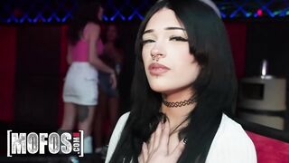 MOFOS - Raeley Love Gets Naughty In The Night Club And Puts On An Orgasmic Show For Everyone
