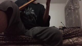 parents moaning loud in the other room while i'm playing guitar 40