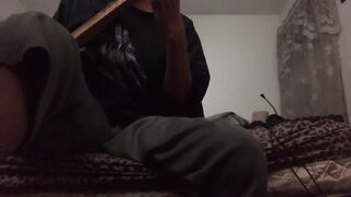 parents moaning loud in the other room while i'm playing guitar 40