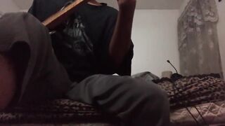 parents moaning loud in the other room while i'm playing guitar 40