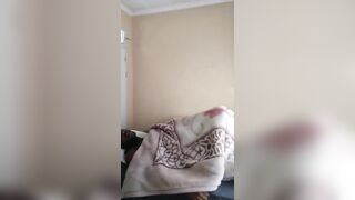 Aggressive pillow humping on my bed - loud moaning - Episode 1