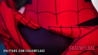 Spiderman's enormous penis causes chaos now