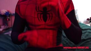 Snauwflake : Spider Chap is sexually excited tonight cum in his web and see what this dude got