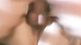 Hawt latina gets fucked on the couch