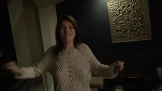 Mature Brunette MILF Gets Pounded in Steamy Shower