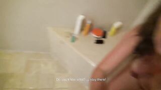 Mature Brunette MILF Gets Pounded in Steamy Shower