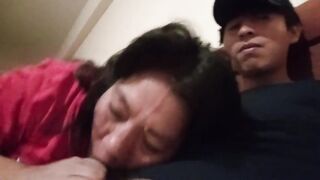 I crave all your cum on my face! Please, I'm begging you! I'm having sex all day with a lewd mature Christian woman