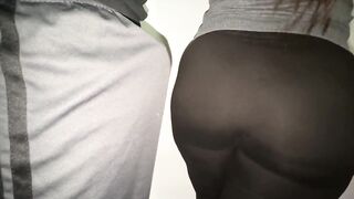 She Grabs a Stranger's Jock