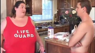 Hardcore corpulent milf fucking