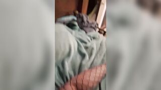 Marionette's Feet and Titties in Fishnets and a Hawt Micro Bikini