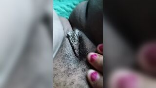 Massaging my cunt