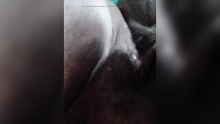 Massaging my cunt