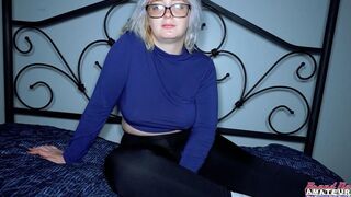 Annie Archer Curvy Golden-haired Coed Sloppy Rimjob Deep Anal Passion Heat!