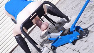 Car Jack Fetish. Biggest Monster Sex-toy Not fast Goes Into TAUT Stepsister's Cunt. Kinky Outdoor Masturbation